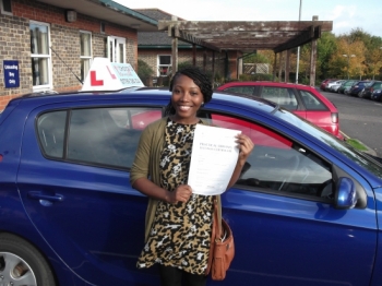 Doyin passed with 3 minor faults