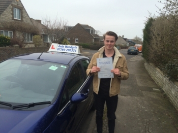 Great drive Aidan - Only 3 minor faults!...