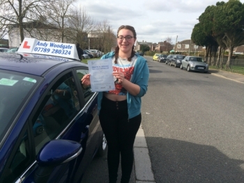 Congratulations Margy - 2 minor faults