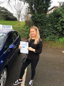 Just passed with Andy first time. He is by far the best instructor I’ve had (I’ve had a few) Andy is extremely patient, friendly, calm, with great knowledge of all aspects of driving.<br />
<br />
I was learning in Ireland before moving to Weymouth, not only did I get driving tuition, but local knowledge of the area too! Andy tailored every lesson to my strengths and weaknesses often asking what I wante